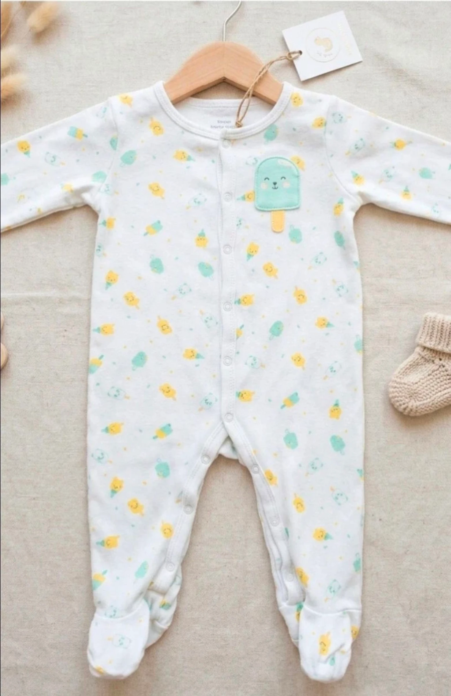 Pyjama leger Gémo unisexe / 6Mois